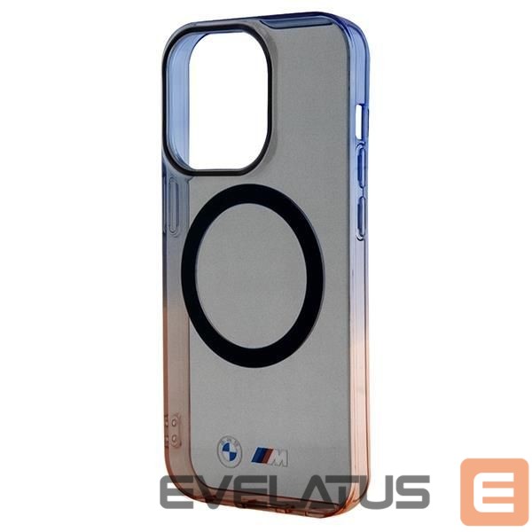 Nugarėlės dėklai BMW BMW Gradient Bumper MagSafe case for iPhone 15 Pro Max - gray