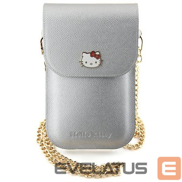 Nugarėlės dėklai Hello Kitty Silver