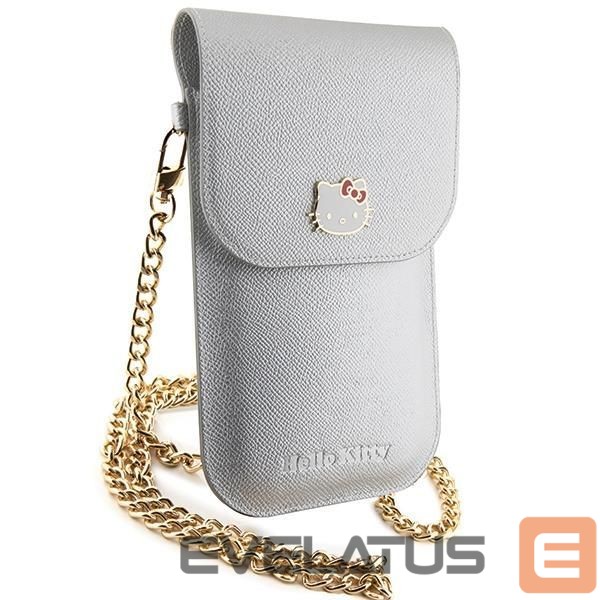Nugarėlės dėklai Hello Kitty Silver