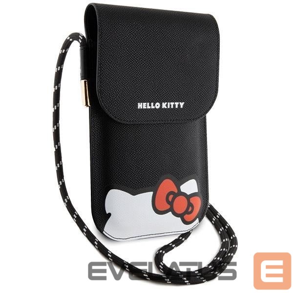 Nugarėlės dėklai Hello Kitty Black