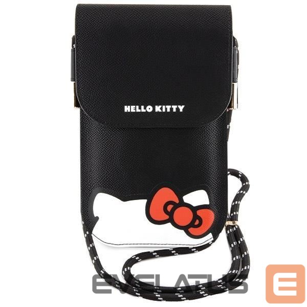 Nugarėlės dėklai Hello Kitty Black