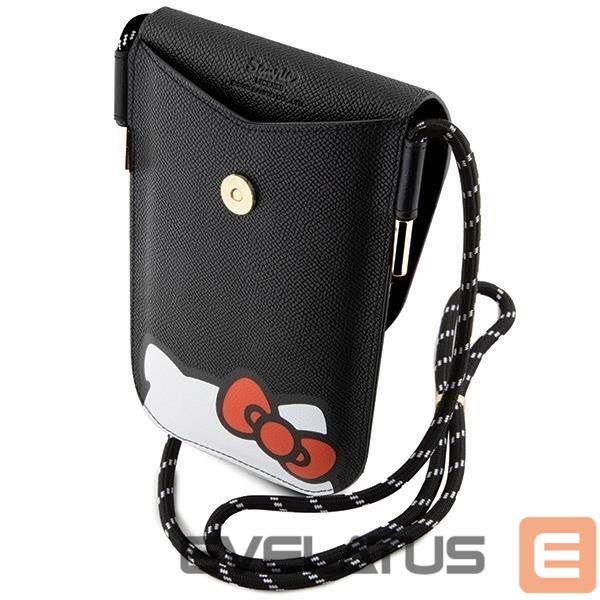 Nugarėlės dėklai Hello Kitty Black