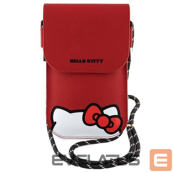 Nugarėlės dėklai Hello Kitty Red
