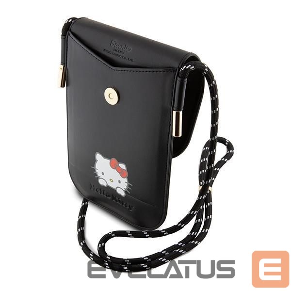 Nugarėlės dėklai Hello Kitty Black