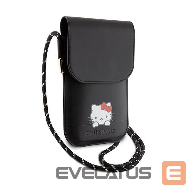 Nugarėlės dėklai Hello Kitty Black