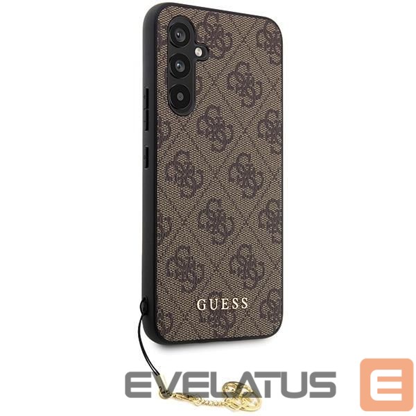 Nugarėlės dėklai Guess Guess GUHCS23FEGF4GBR S23 FE S711 brown/brown hardcase 4G Charms Collection