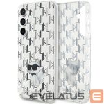 Nugarėlės dėklai Karl Lagerfeld  Karl Lagerfeld KLHCS23FEHNCMKLT S23 FE S711 transparent hardcase Monogram Choupette 