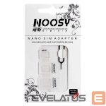 Kiti Hurtel  Noosa SIM Card Adapter Set + Key - White 