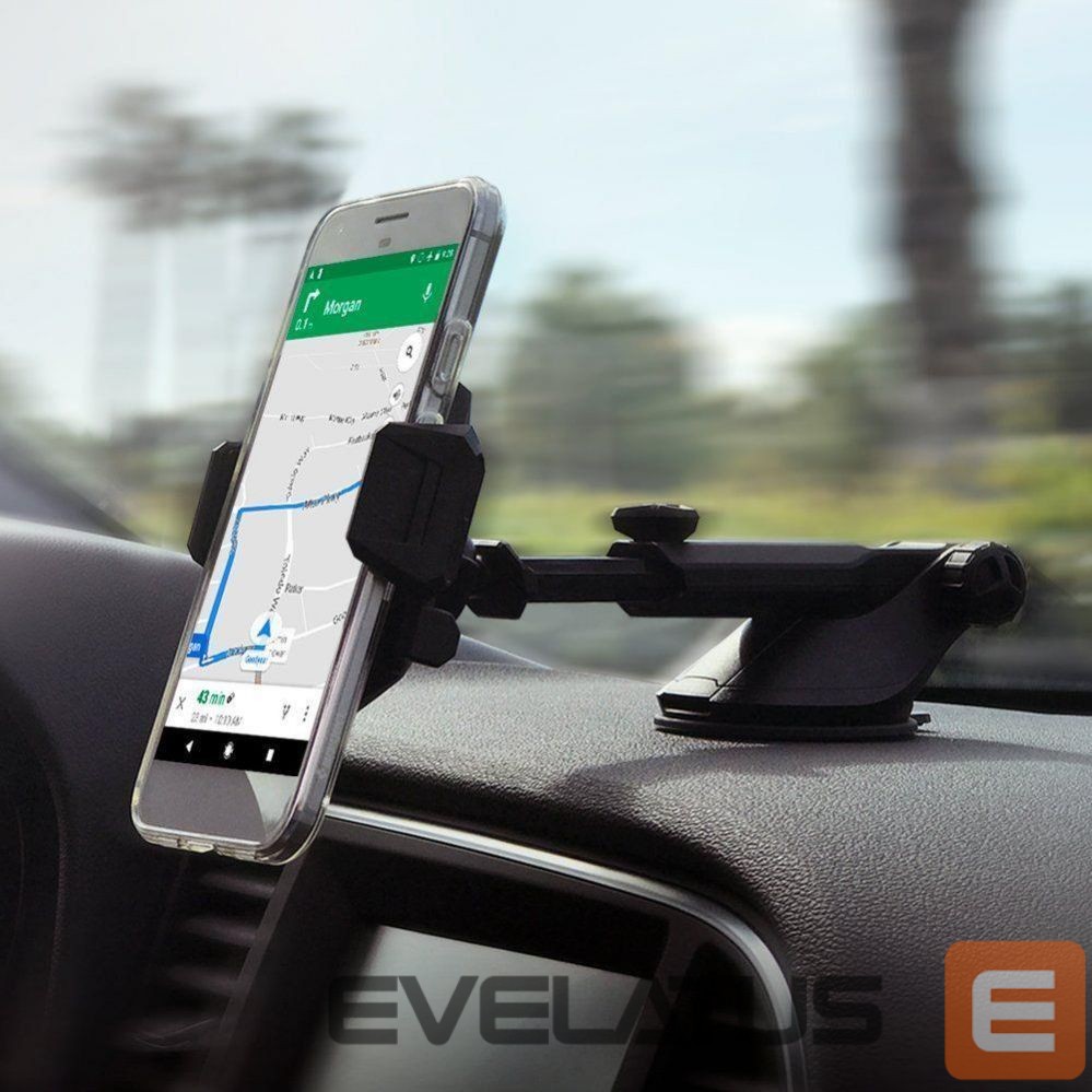 Nugarėlės dėklai Spigen Spigen TS35 Car Cockpit Phone Holder - Black