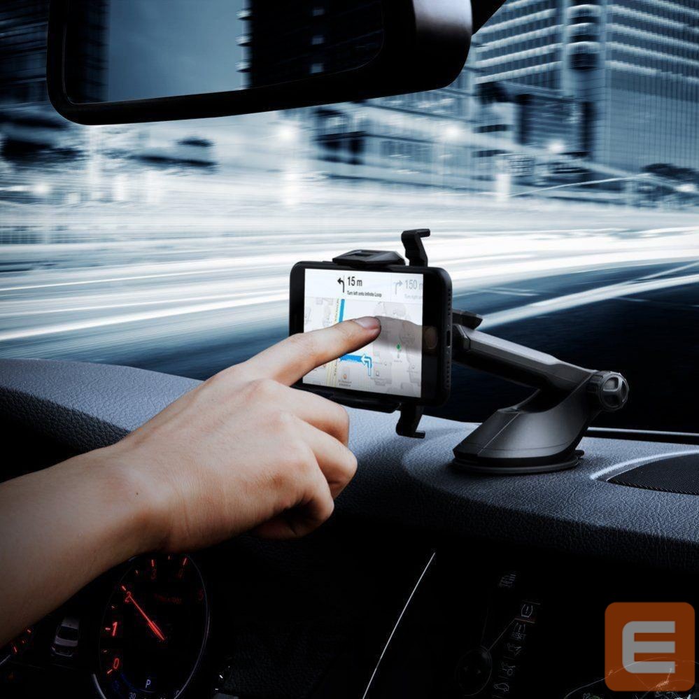 Nugarėlės dėklai Spigen Spigen TS35 Car Cockpit Phone Holder - Black