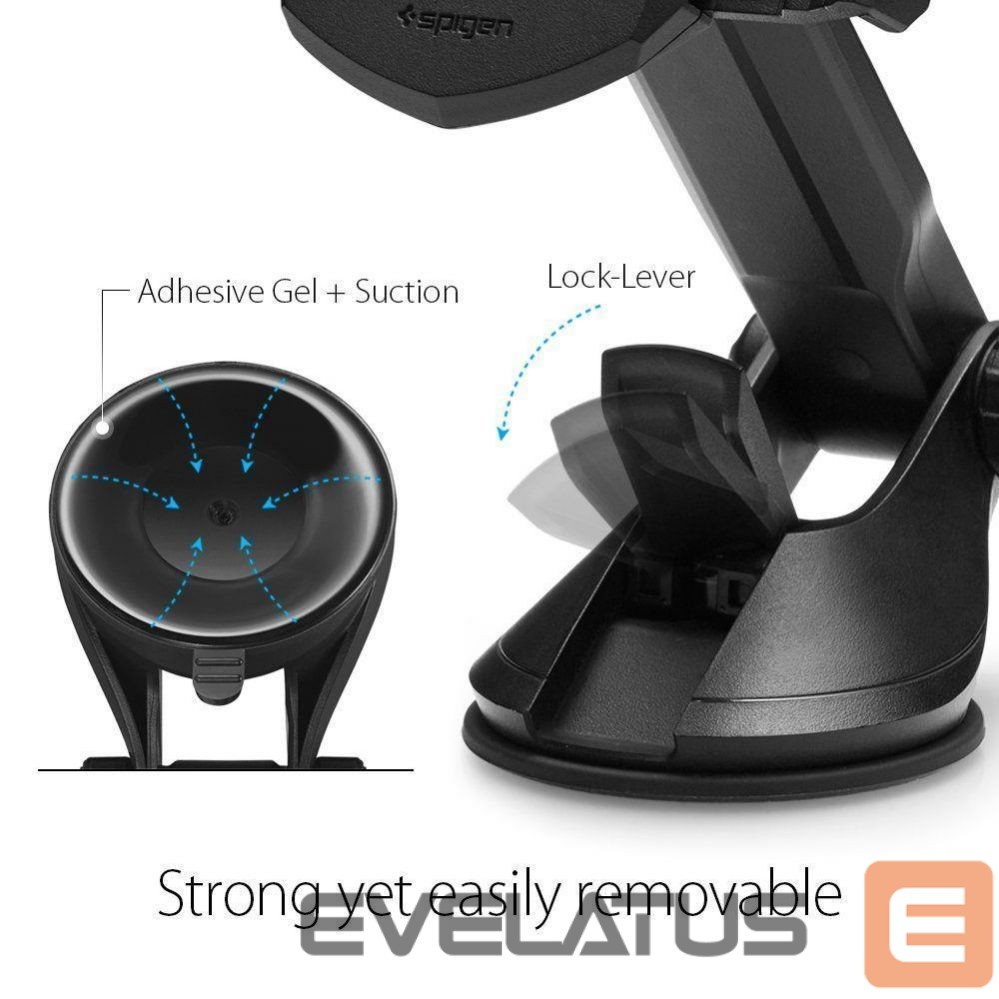 Nugarėlės dėklai Spigen Spigen TS35 Car Cockpit Phone Holder - Black