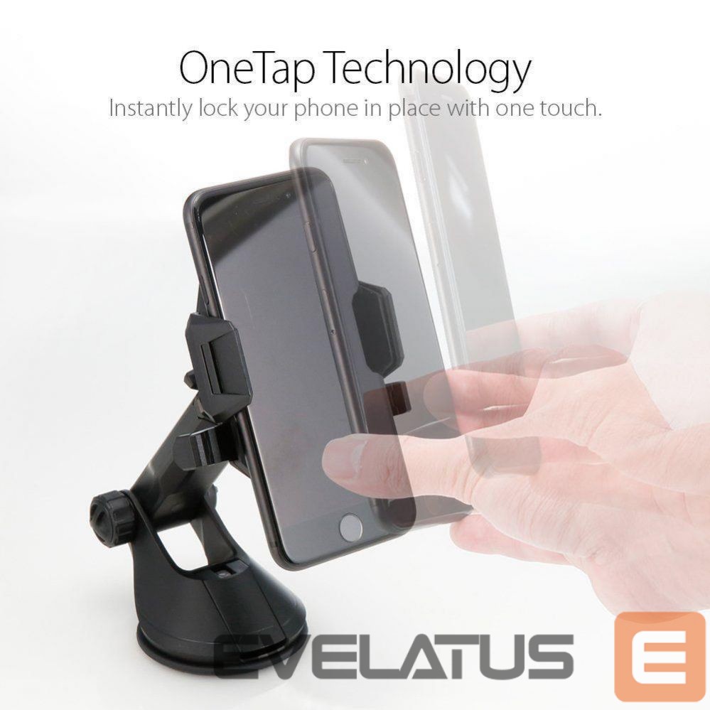 Nugarėlės dėklai Spigen Spigen TS35 Car Cockpit Phone Holder - Black