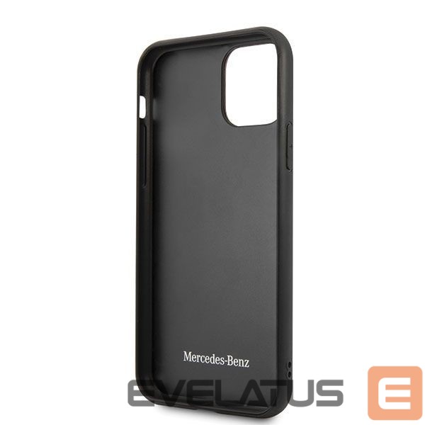 Nugarėlės dėklai Mercedes-Benz Mercedes MEHCN65VWOLB iPhone 11 Pro Max hard case brązowy/brown Wood Line Walnut