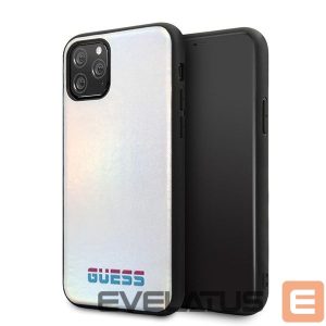 Nugarėlės dėklai Guess  Guess GUHCN58BLD iPhone 11 Pro silver/silver hard case Iridescent
