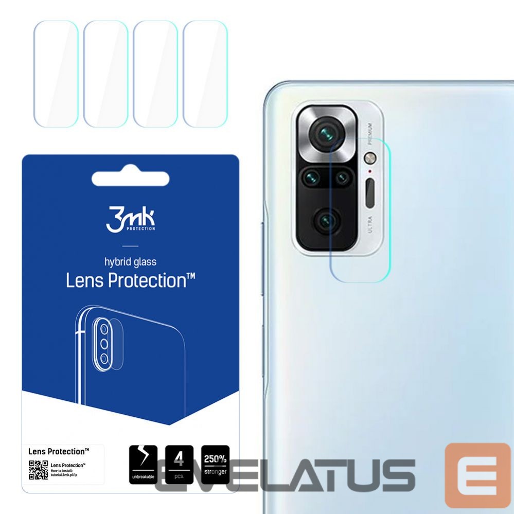 Apsauginiai stiklai 3MK Xiaomi Redmi Note 10 Pro - 3mk Lens Protection