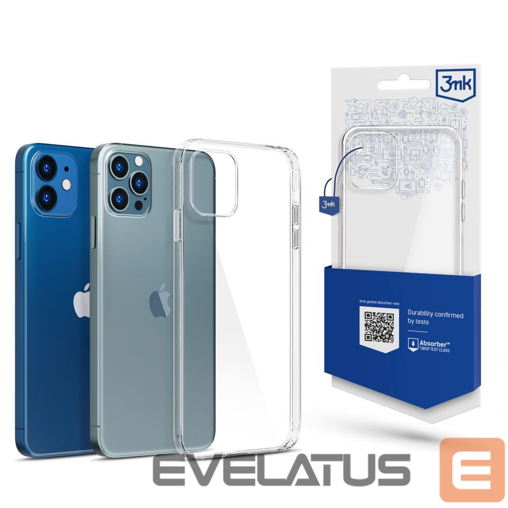 Nugarėlės dėklai 3MK Apple iPhone 12/12 Pro - 3mk Clear Case