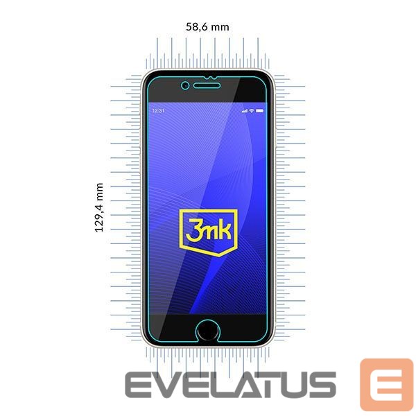Apsauginiai stiklai 3MK Apple iPhone SE 2022 - 3mk FlexibleGlass