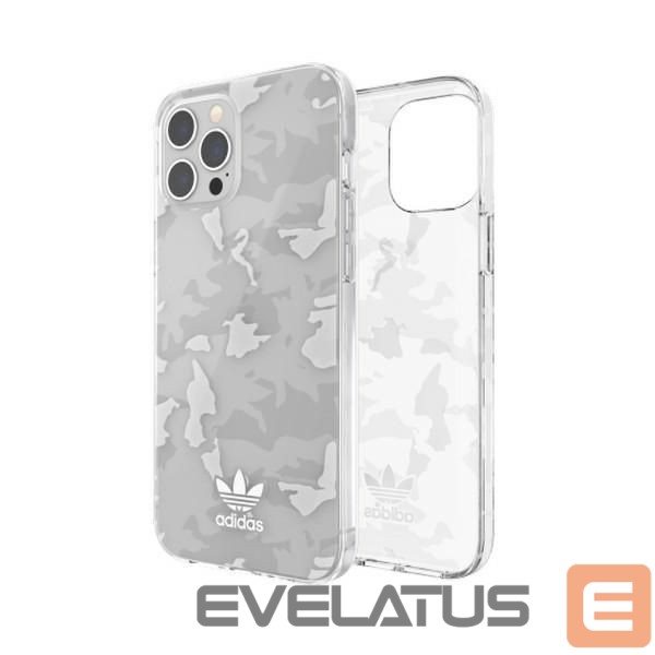 Nugarėlės dėklai Adidas Transparent || White