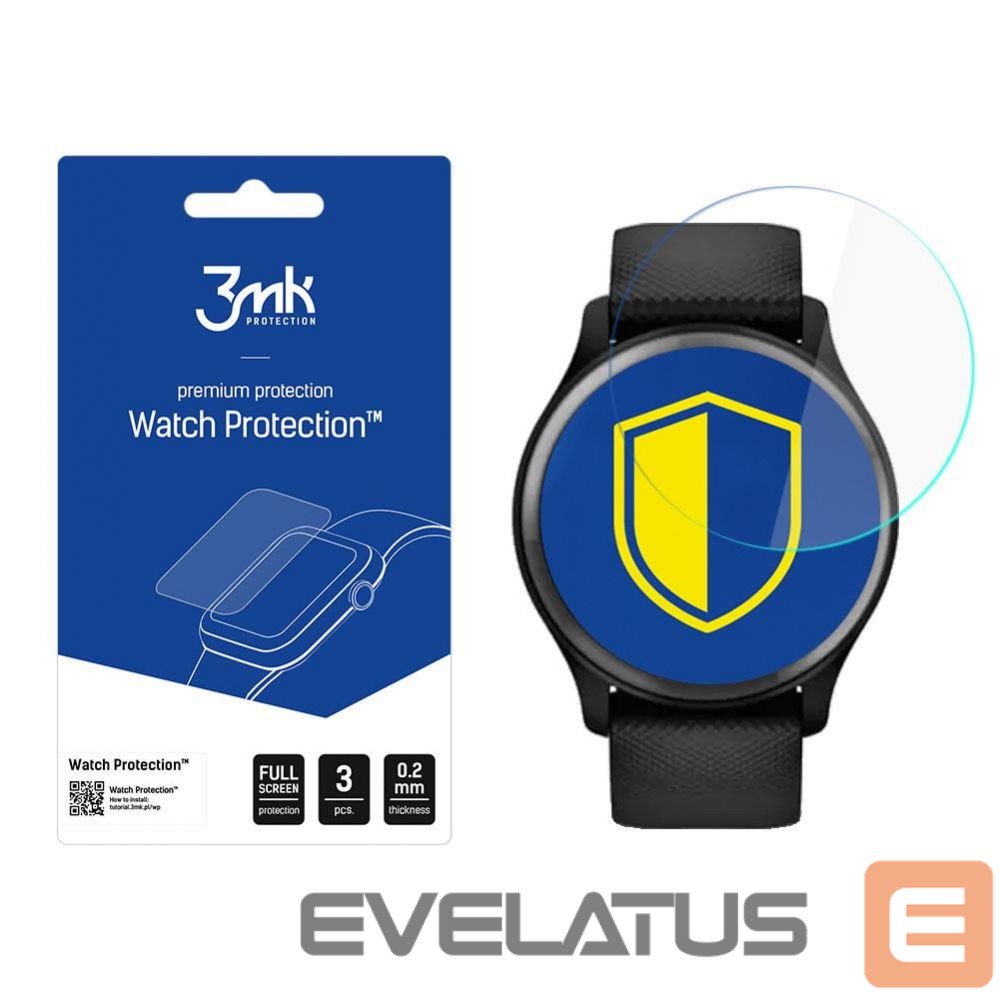 Apsauginiai stiklai 3MK Garmin Vivomove Sport - 3mk Watch Protection v. ARC+