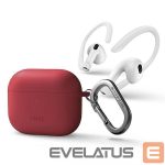 Nugarėlės dėklai UNIQ  Uniq Nexo case for AirPods 3 + Ear Hooks Silicone - red 