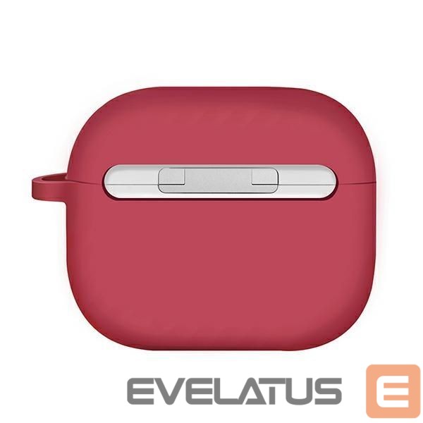 Nugarėlės dėklai UNIQ Uniq Nexo case for AirPods 3 + Ear Hooks Silicone - red