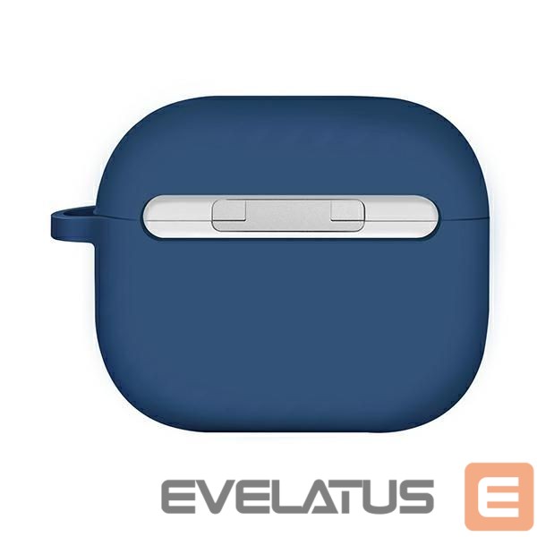 Nugarėlės dėklai UNIQ Uniq Nexo case for AirPods 3 + Ear Hooks Silicone - blue