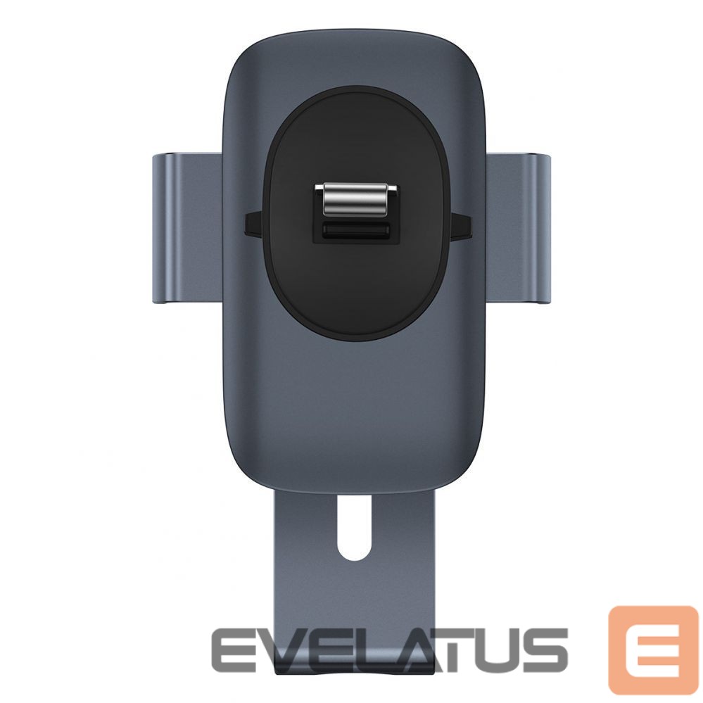 Automatinis laikiklis Baseus Baseus Metal Age II gravitational car phone holder for ventilation grille dark gray (SUJS000013)