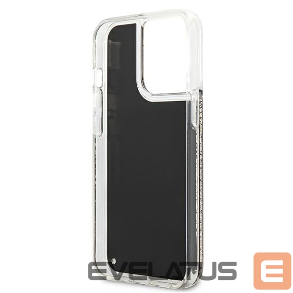 Nugarėlės dėklai Karl Lagerfeld Karl Lagerfeld KLHCP13XLGGKBK iPhone 13 Pro Max 6,7" czarny/black hardcase Liquid Glitter Gatsby