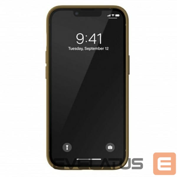 Nugarėlės dėklai Adidas Adidas OR Moulded PU iPhone 13 Pro / 13 6,1" beżowo-złoty/beige-gold 47806
