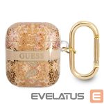 Nugarėlės dėklai Guess  Guess GUA2HHFLD AirPods cover gold/gold Paisley Strap Collection