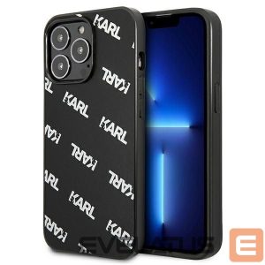 Nugarėlės dėklai Karl Lagerfeld  Karl Lagerfeld Allover Case for iPhone 13 Pro / iPhone 13 - Black 