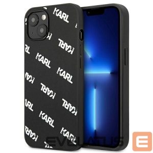 Nugarėlės dėklai Karl Lagerfeld  Karl Lagerfeld Allover Case for iPhone 13 mini - Black 