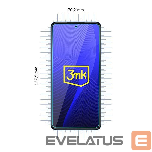 Apsauginiai stiklai 3MK Xiaomi POCO X3 - 3mk FlexibleGlass