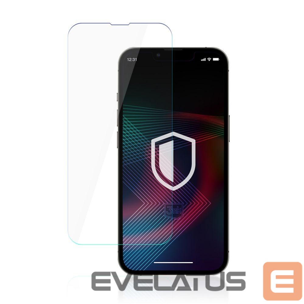 Apsauginiai stiklai 3MK Tempered glass for iPhone 14 Pro / iPhone 14 hybrid flexi 7H from the 3mk FlexibleGlass series