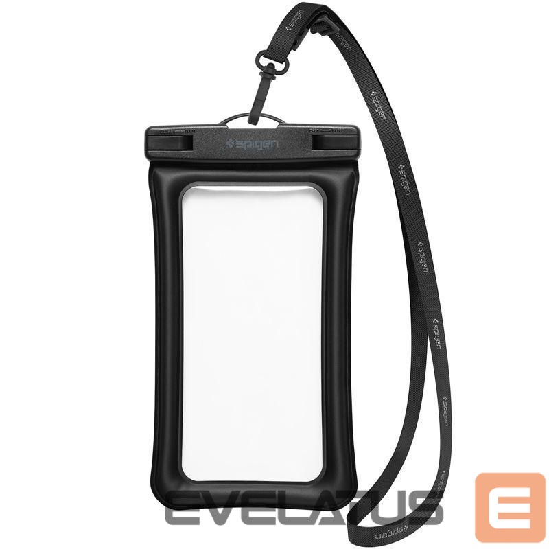 Universalus sporto dėklas Spigen Spigen Aqua Shield A621 Waterproof Hip Bag + Floating Case - Black