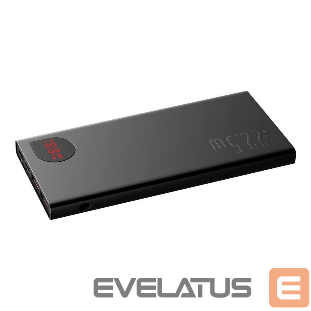 Išorinė baterija Baseus Baseus Adaman Metal power bank with fast charging 10000mAh 22.5W (Overseas Edition 2021) black