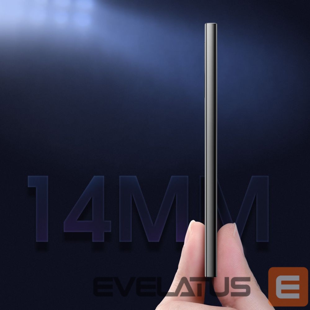 Išorinė baterija Baseus Baseus Adaman Metal power bank with fast charging 10000mAh 22.5W (Overseas Edition 2021) black