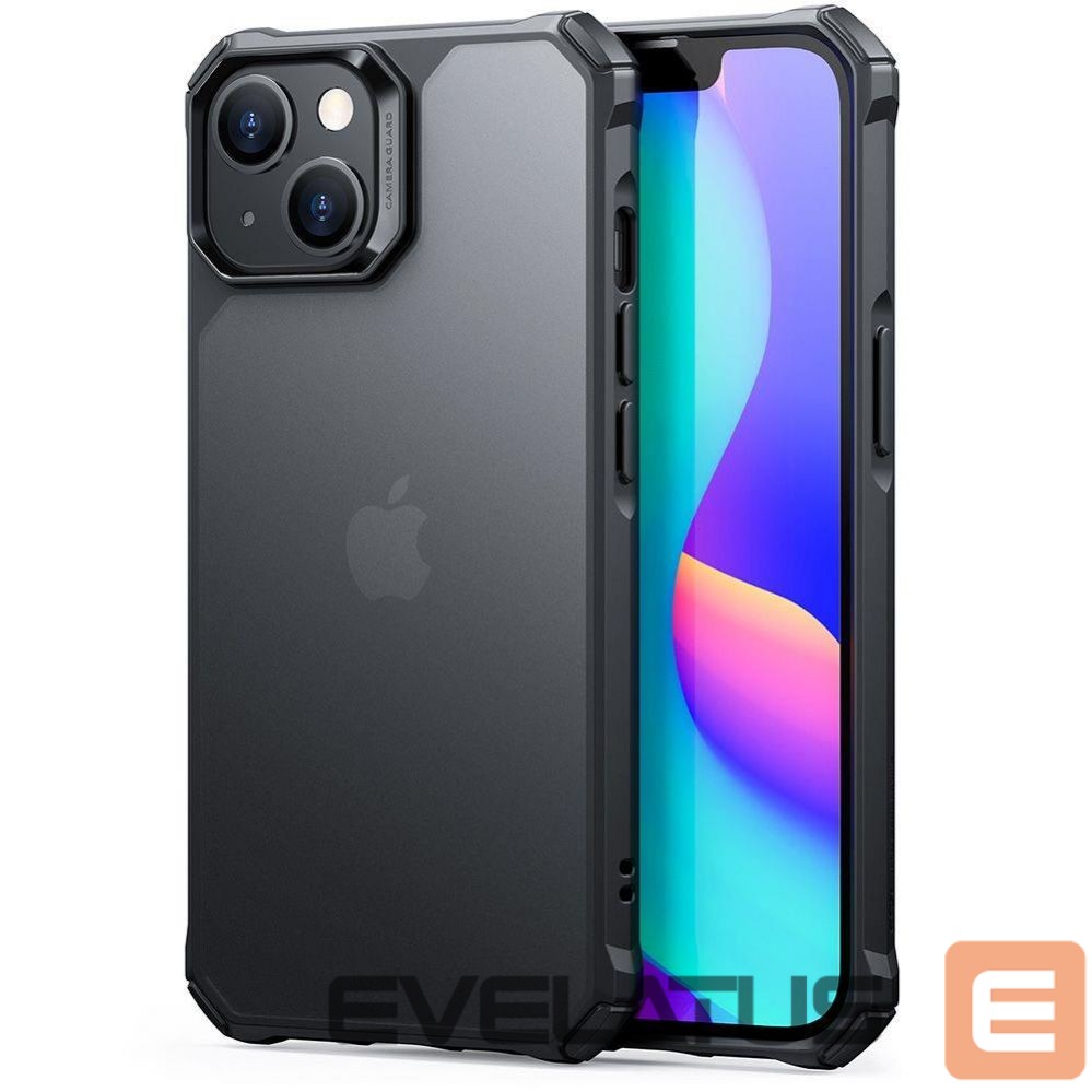 Nugarėlės dėklai ESR Black || Semi-transparent