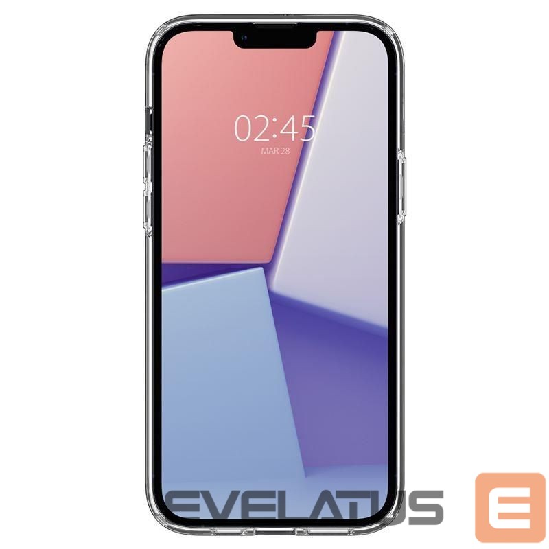 Nugarėlės dėklai Spigen Transparent || Gray
