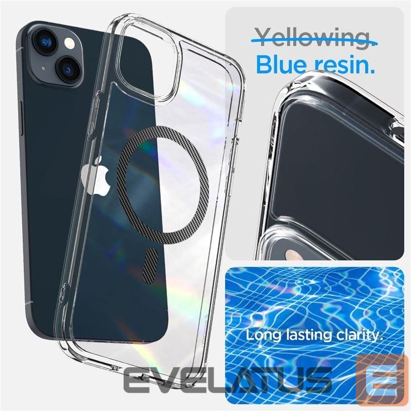 Nugarėlės dėklai Spigen Transparent || Gray