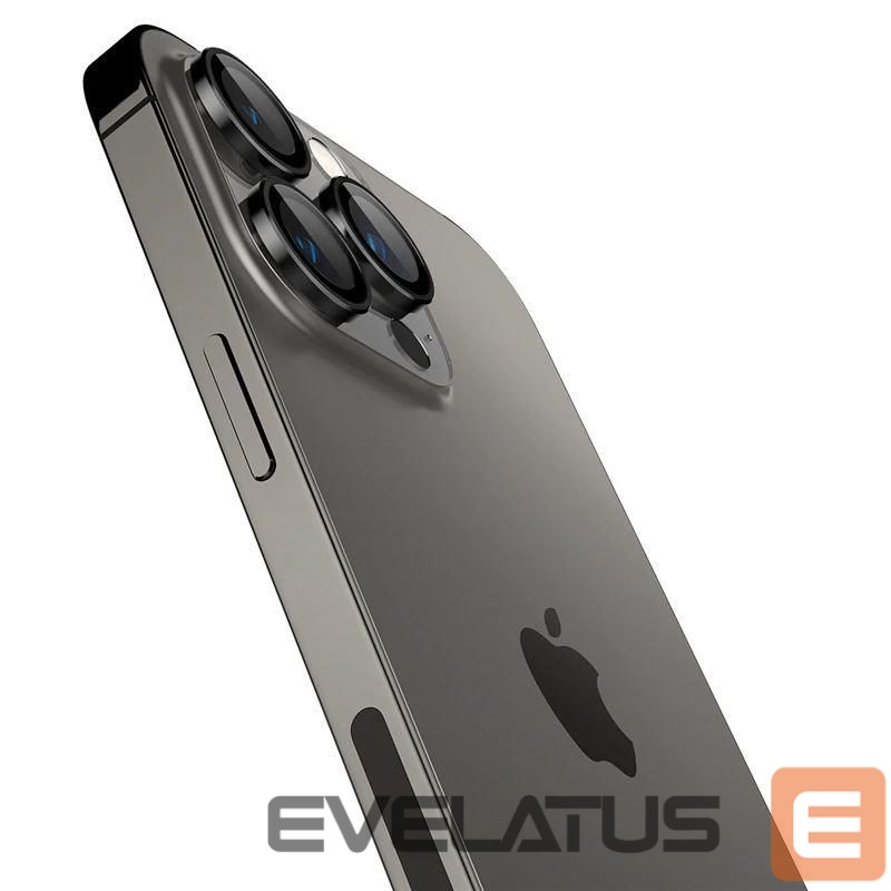 Apsauginiai stiklai Spigen Spigen Glas.tR EZ Fit Optik Camera Protector for iPhone 14 Pro / Pro Max / 15 Pro / Pro Max / 16 Pro / Pro Max 17 Pro / 17 Pro Max - Black 2 pcs.