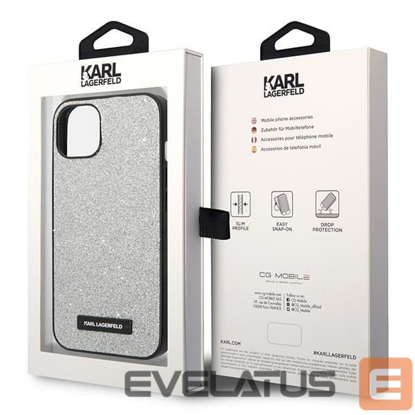 Nugarėlės dėklai Karl Lagerfeld Silver