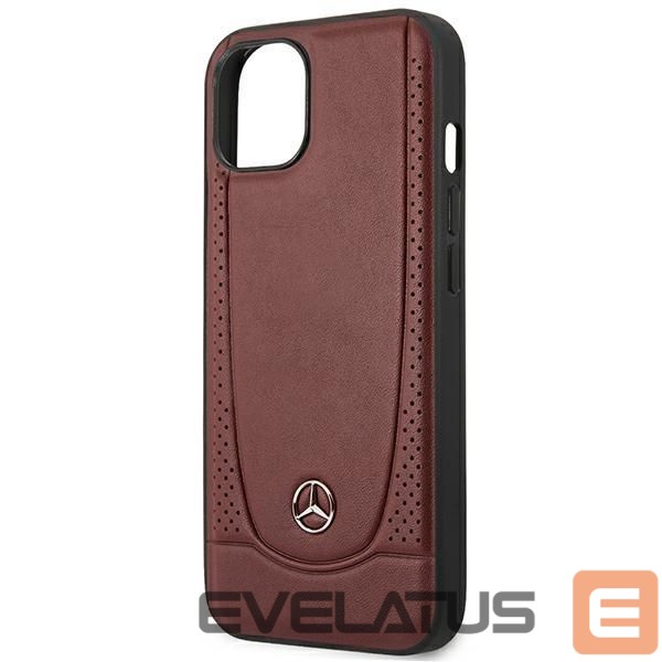 Nugarėlės dėklai Mercedes-Benz Mercedes MEHCP14MARMRE iPhone 14 Plus 6.7 "red / red hardcase Leather Urban Bengale