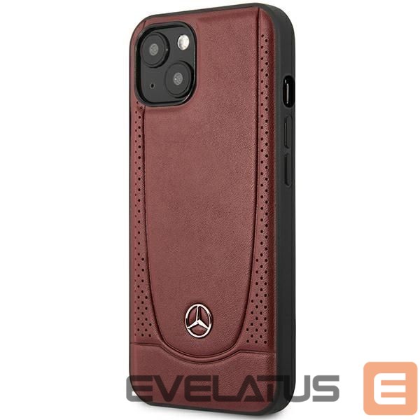 Nugarėlės dėklai Mercedes-Benz Mercedes MEHCP14MARMRE iPhone 14 Plus 6.7 "red / red hardcase Leather Urban Bengale