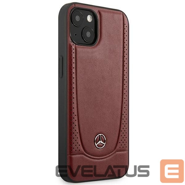 Nugarėlės dėklai Mercedes-Benz Mercedes MEHCP14MARMRE iPhone 14 Plus 6.7 "red / red hardcase Leather Urban Bengale