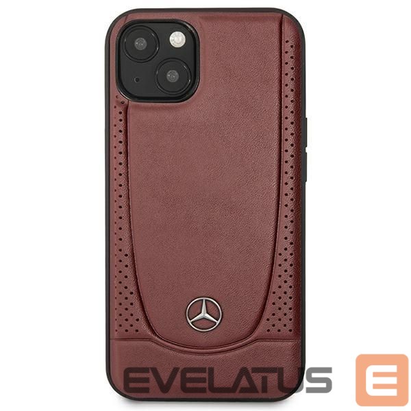 Nugarėlės dėklai Mercedes-Benz Mercedes MEHCP14MARMRE iPhone 14 Plus 6.7 "red / red hardcase Leather Urban Bengale