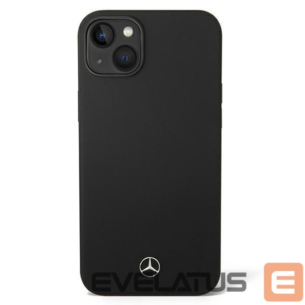 Nugarėlės dėklai Mercedes-Benz Mercedes Silicone Line MagSafe case for iPhone 14 Plus - black