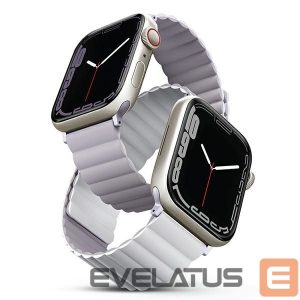 Nugarėlės dėklai UNIQ  Uniq Revix strap for Apple Watch 1/2/3/4/5/6/7/8/SE/SE2/Ultra 42/44/45/49mm - lilac-white 