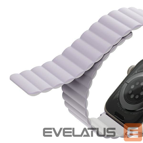 Nugarėlės dėklai UNIQ Uniq Revix strap for Apple Watch 1/2/3/4/5/6/7/8/SE/SE2/Ultra 42/44/45/49mm - lilac-white