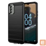 Nugarėlės dėklai Hurtel  Carbon Case cover for Nokia G400 flexible silicone carbon cover black 